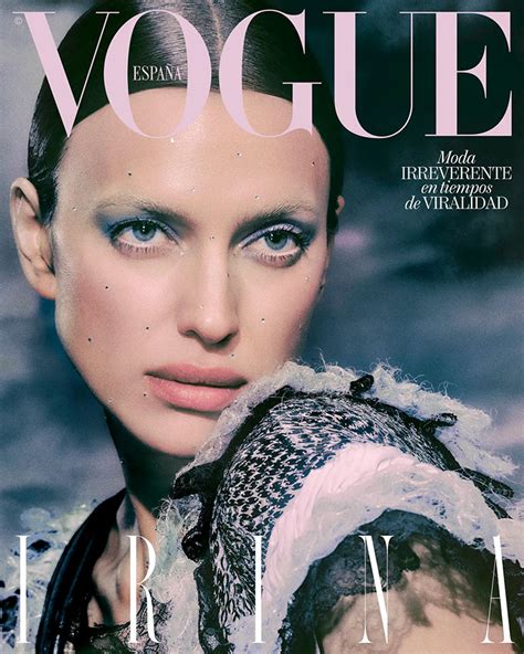 Irina Shayk is the Cover Star of VOGUE Spain February 2023 Issue