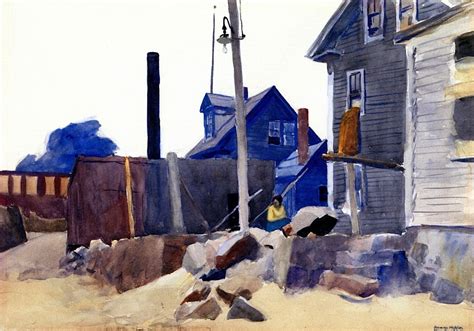House on the Shore Edward Hopper - 1924 ” | Эдвард хоппер, Городской ...