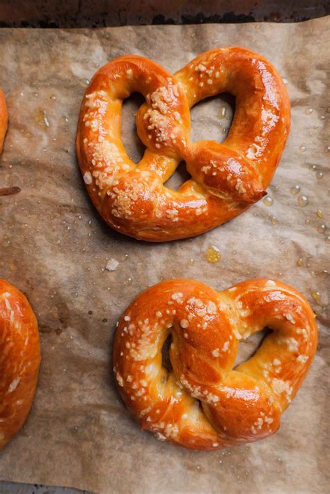 pretzels   soft  buttery
