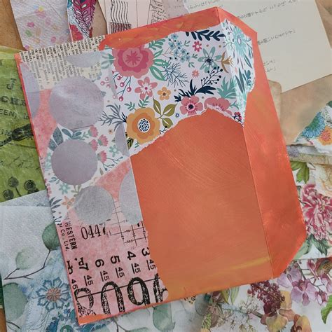 Happy Mail Collage Fodder Plus Mail Art Envelope - Etsy