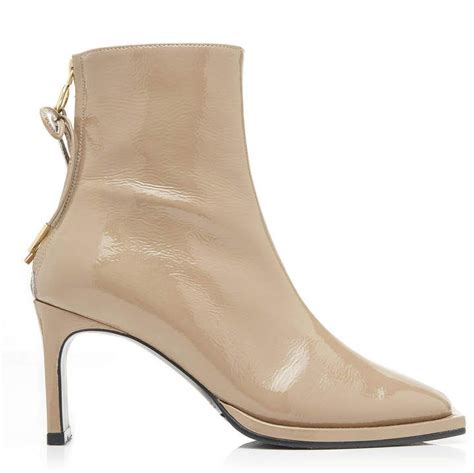 Reike Nen Wrinkled Patent Leather Boots | Обувь