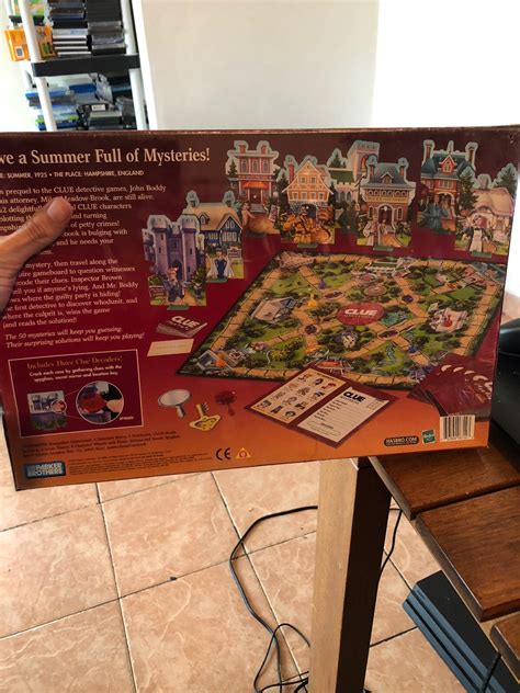 2005 Clue Mysteries Decoding Detective Game - Parker Brothers | eBay