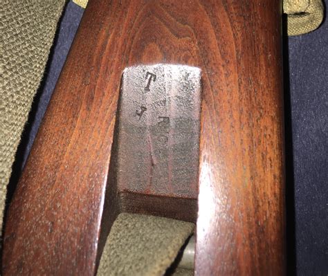 1942 Underwood M1 carbine stock markings | Gunboards Forums