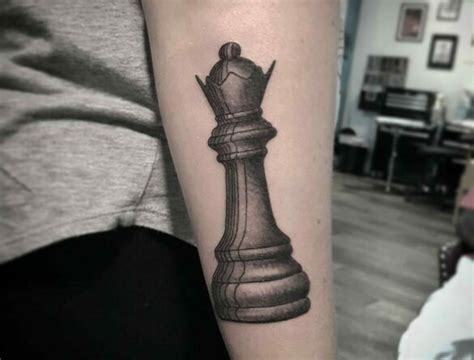 12+ Queen Chess Piece Tattoo Ideas To Inspire You!
