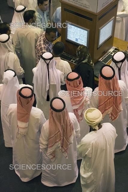 investors  dubai financial market  stock image science source
