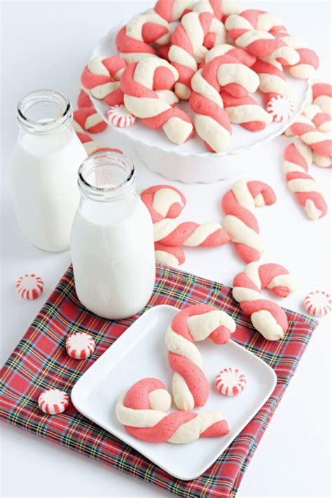 Christmas Candy Cane Cookies Recipe | Kids Activities Blog