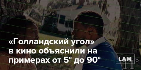 «Голландский угол» в кино объяснили на примерах от 5° до 90° — Look At Me