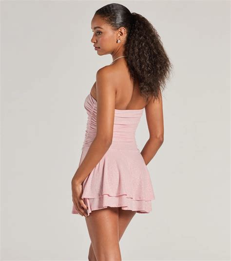 Strapless Pink Dresses & Windsor