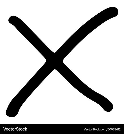 English alphabet x 5 Royalty Free Vector Image
