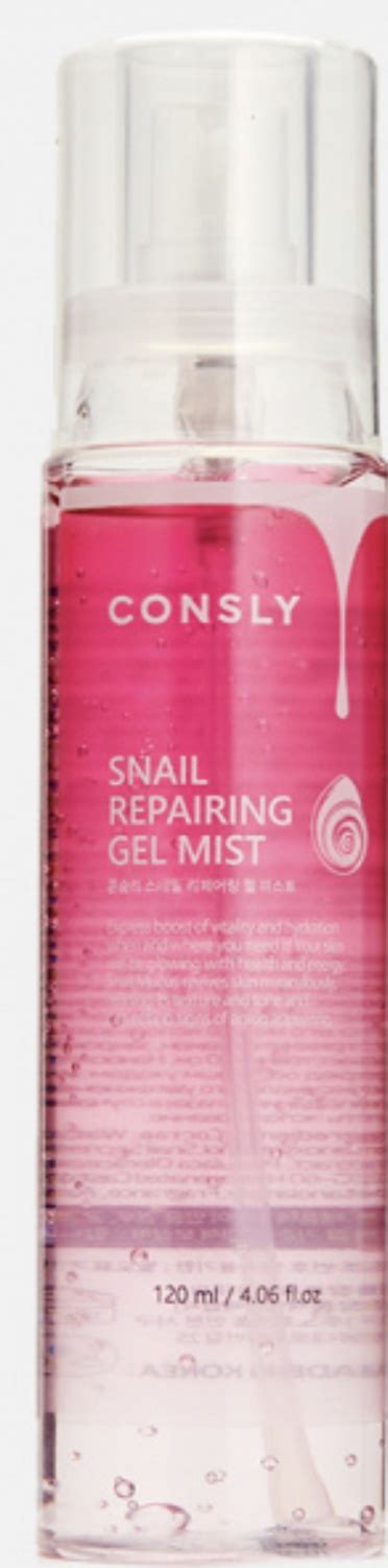 Гель-мист Consly Snail repairing gel mist | отзывы