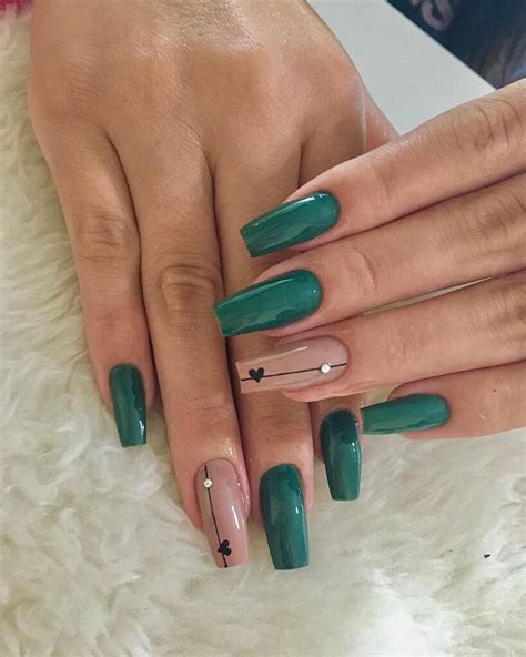 Unhas Na Cor Verde - Unhas verdes: 50 inspirações para apostar na cor da esperança