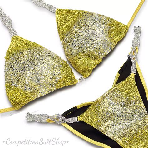 Purple Blue Bikini - Bikini Competition Suit