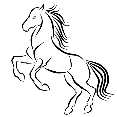Mustang Emblem Drawing at PaintingValley.com | Explore collection of ...