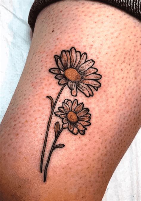 Daisy Tattoo Design Ideas Images