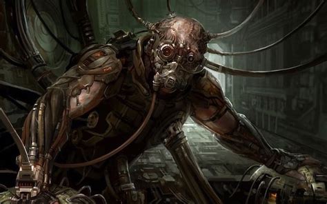 10 Intriguing Biomech Wallpapers | Scifi artwork