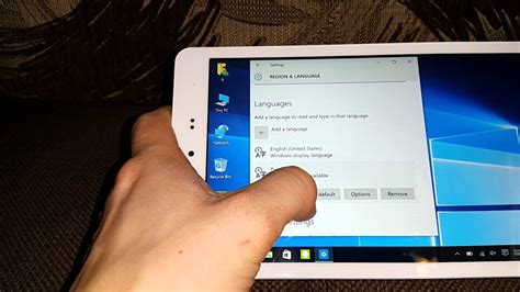 Настройка русского языка на Windows 10 - YouTube