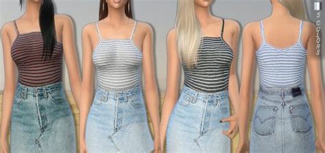 Sims 4 Skirt CC | Sims 4 CC Skirt Mods | Sims 4 Mini Skirt