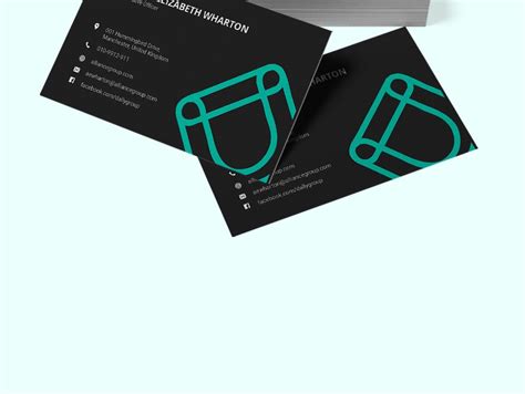 Simple CEO Business Card Template in PSD, Publisher, Illustrator, Pages ...