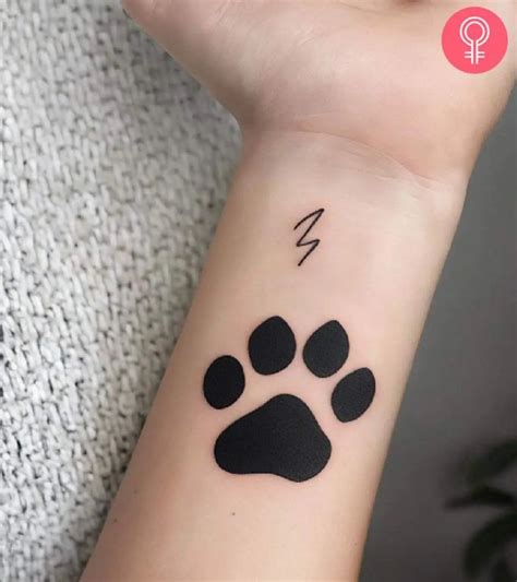 paw print tattoo  orangetattooshopcom