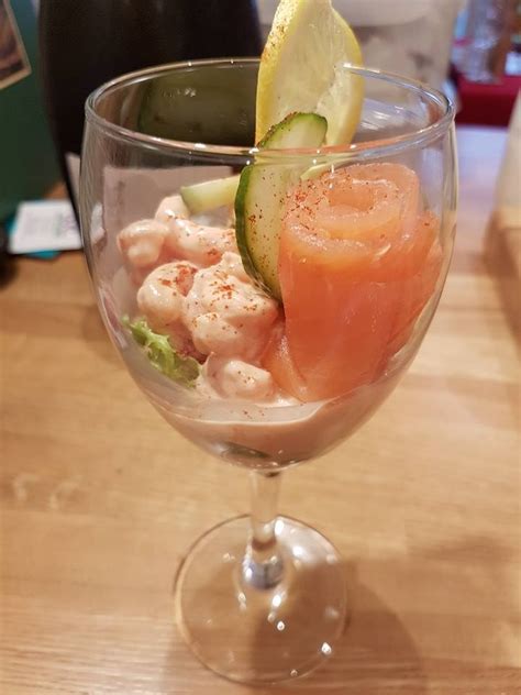 Scottish Smoked Salmon & King Prawn Cocktail | Prawn cocktail, Smoked