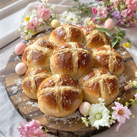 Easter Hot Cross Buns: Deliciously Spiced Treats! - bakingsecret.com