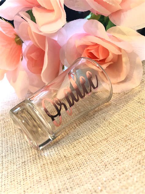 Shot Glasses Personalized Shot Glasses Bridesmaid Shot | Etsy