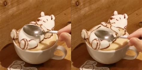 Interactive Latte Foam Art - borninspace