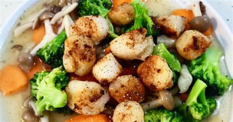 Cách Làm Món Còi Sò Điệp xào rau củ/ Scallops stir-fry Vege của Windie ...