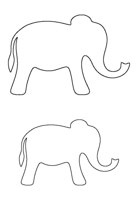 Rosto De Elefante Para Imprimir - Moldes de Elefante: 12 Modelos para Imprimir - Dicas Práticas