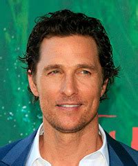 Matthew McConaughey Hairstyles, Hair Cuts and Colors