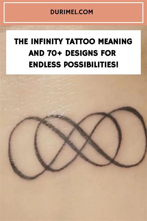 The Infinity Tattoo Meaning and 70+ Designs for Endless Possibilities ...