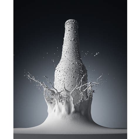 Beer splash on Behance