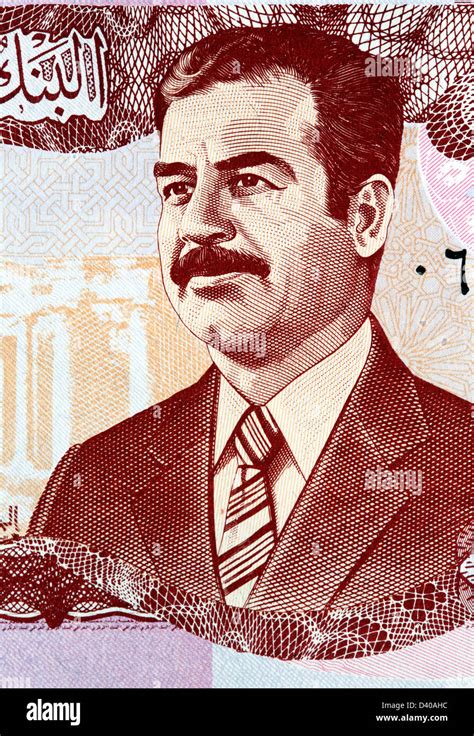 saddam hussein portrait  res stock photography  images alamy