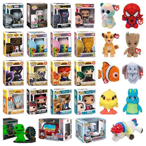 Funko POP!, TY Beanie Babies & More! | Baby beanie, Pop vinyl, Plush toys