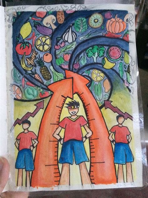 nutrition month theme  poster