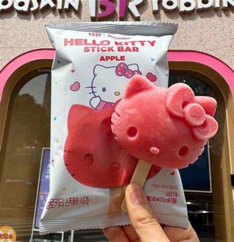 Picolé Da Hello Kitty - Hello kitty ice pop 🎀 | Aperitivos japoneses