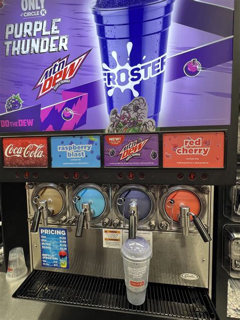 Mtn Dew Purple Thunder Froster at Circle K : r/ToFizzOrNotToFizz