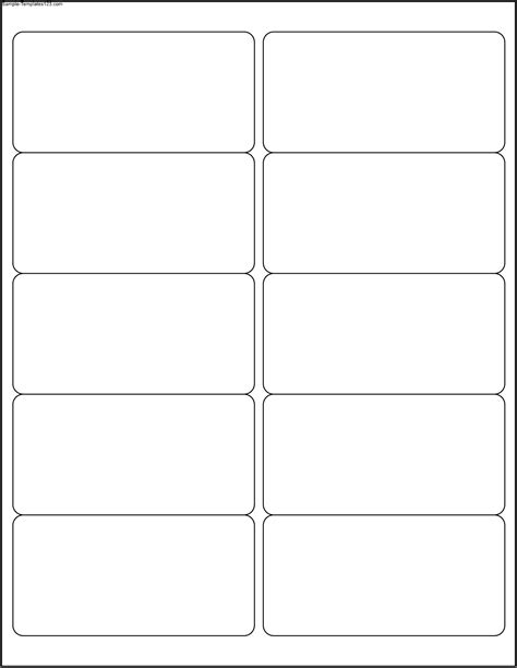 Avery 5163 Label Template Download | williamson-ga.us