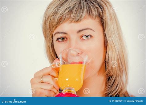 Slim Girl and Fruit. Fruit Diet. Good Figure. Apples Stock Image ...