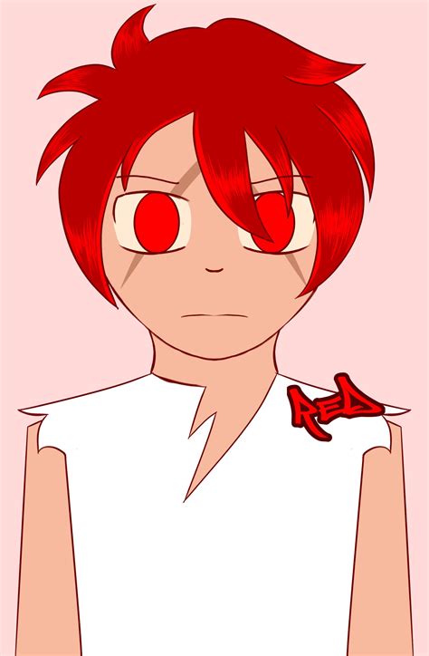 Red Humanfied by LavWolf on DeviantArt