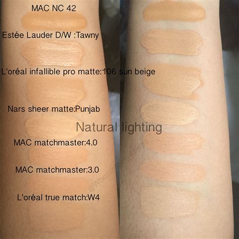 Estee Lauder Double Wear Foundation Swatches – TokoAIWA