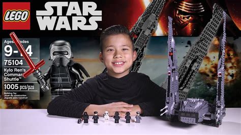 KYLO REN'S COMMAND SHUTTLE - LEGO Star Wars Force Awakens Set 75104 ...