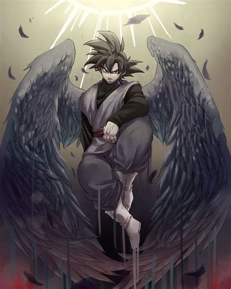 Angel Goku Black : r/AnimeART