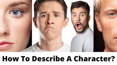 How To Describe The Face Of A Character?