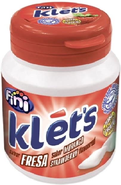 Жевательная резинка Fini Klets Клубника 100 г (8410525238758) – купить ...