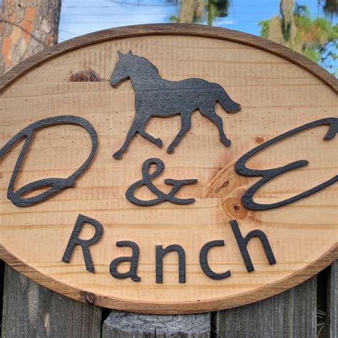 Custom Ranch Signs - Etsy