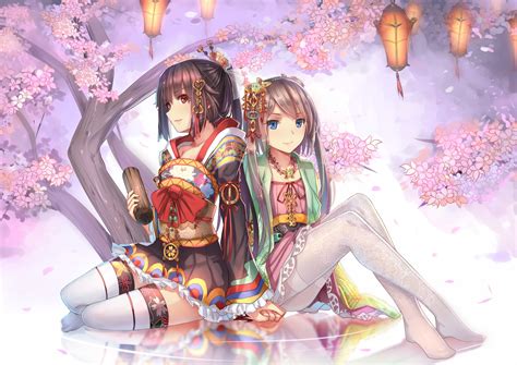 original Characters, Anime, Japanese Clothes, Cherry Blossom, Anime ...