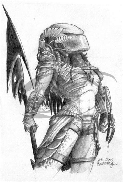 Predator: Female Yautja by opticalxarsenal on DeviantArt