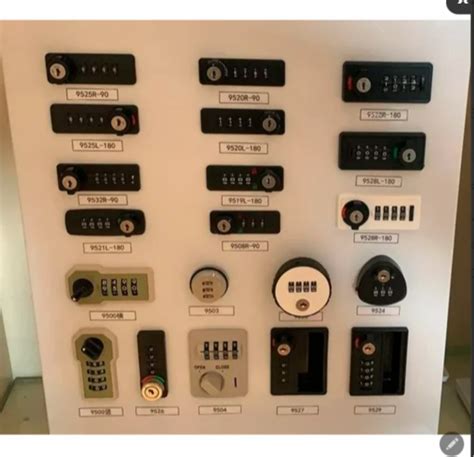 Metal Combination Safe Lock, Plastic at best price in Mumbai | ID ...