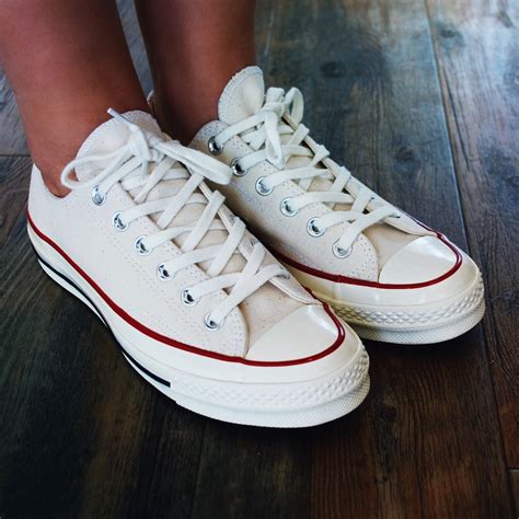 A super cushy insole and sporty stitching make the Converse 70's Low ...